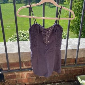 Free people Tank Top with Stud Design